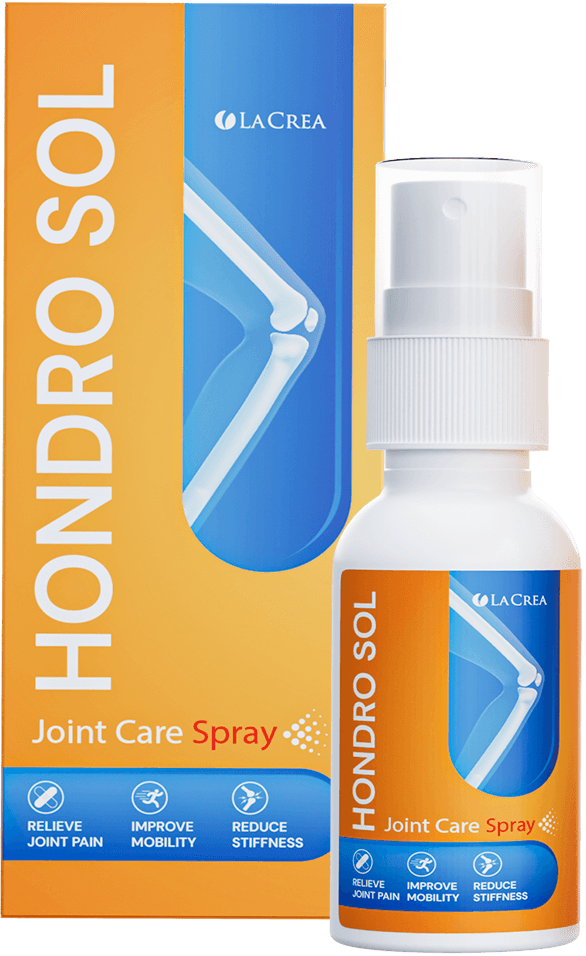 Hondro Sol spray naturale per il benessere delle articolazioni - flacone ufficiale